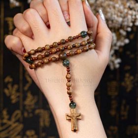 Rosary bracelet - Classic - Natural agarwood - Thien Moc Huong