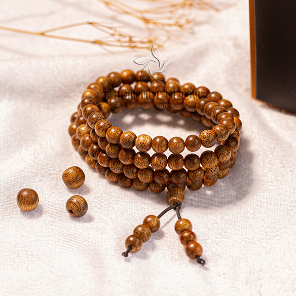 Laos 108 mala beads bracelet - classic