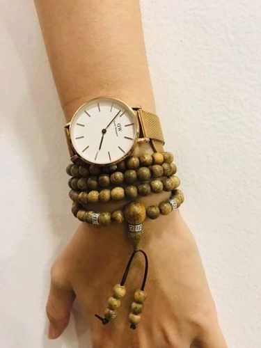 Laos 108 mala beads bracelet - classic photo review