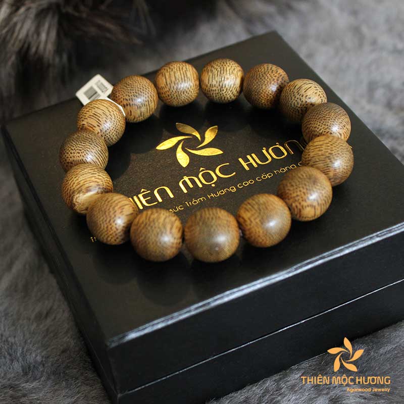 Laos Agarwood Bead Bracelet - Male