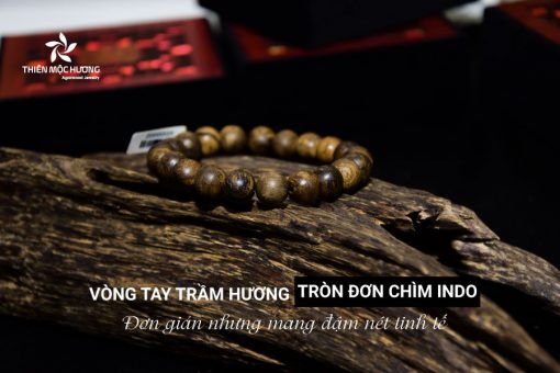 Indonesia Single Immersed Agarwood Bracelet Simple but Subtle