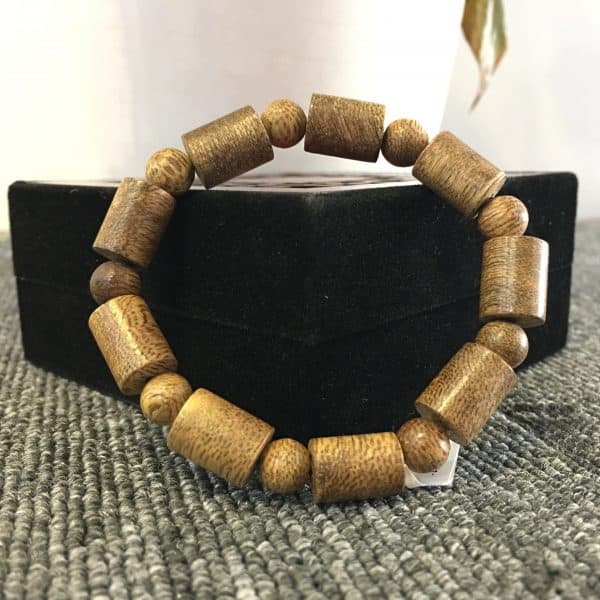 single bamboo agarwood bracelet