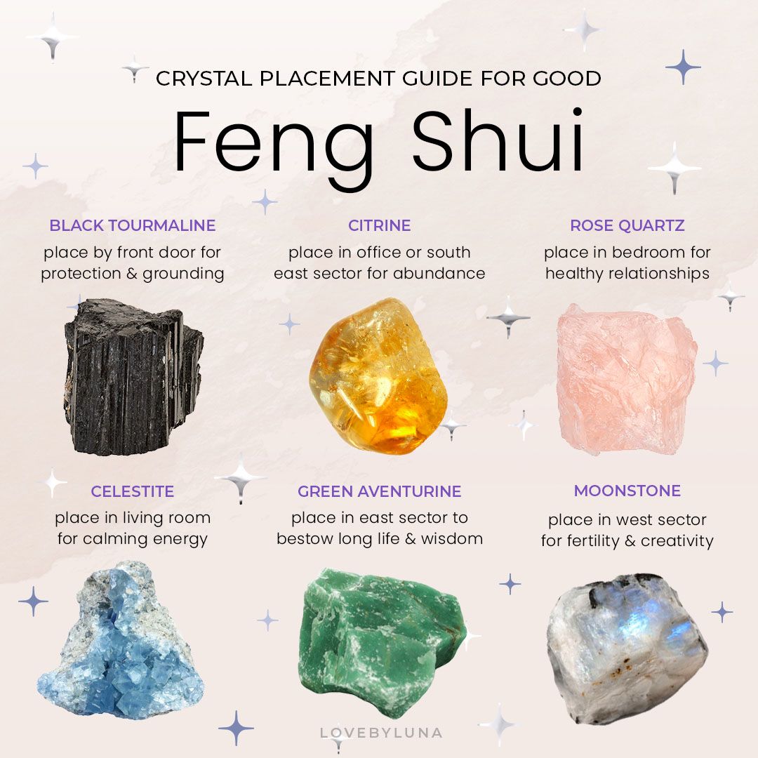 Crystals in Feng shui - Thien Moc Huong