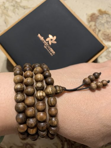 108 mala beads laos vip agarwood beaded bracelet – VIP photo review
