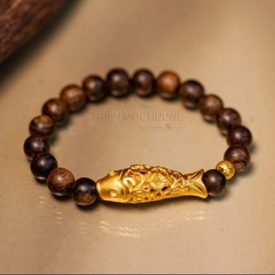 Carp Agarwood Bracelet