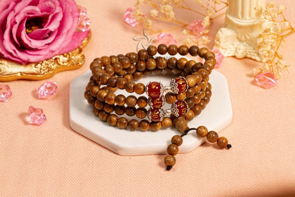 Tibetan 108 mala beads bracelet