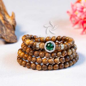 Agarmoon 108 beads mala - classic
