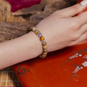 Money frog agarwood beaded
