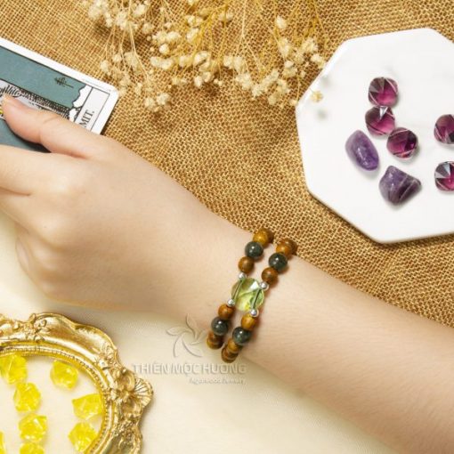 Guardian agarwood beaded bracelet