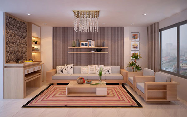Feng shui for living room decoration