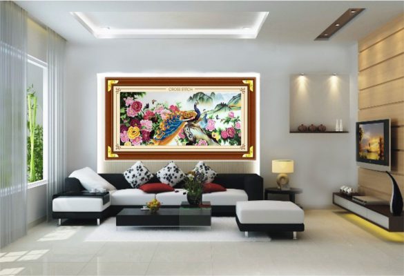 Age of the Rooster fengshui living room decoration