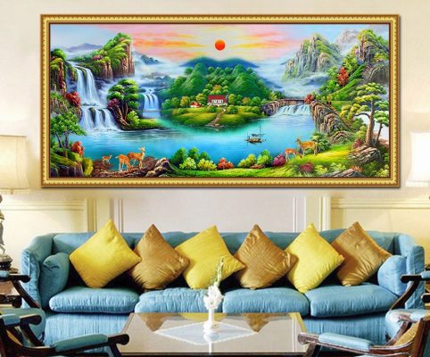 Age of the Dog fengshui living room decoration