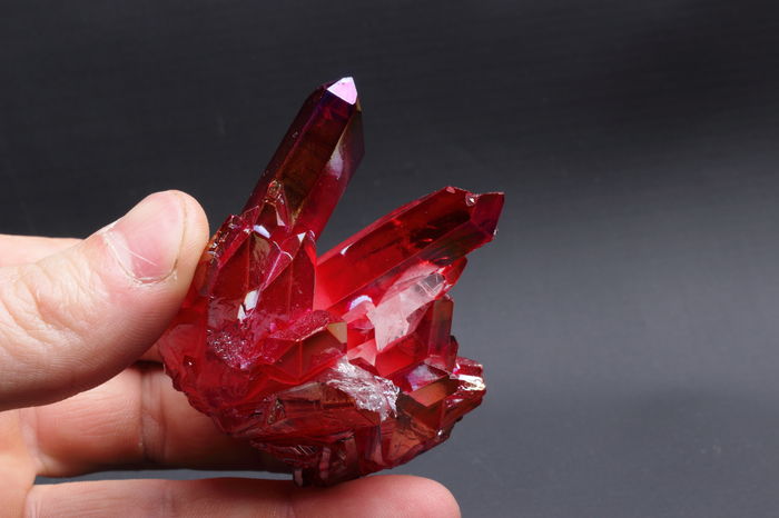 Red quartz