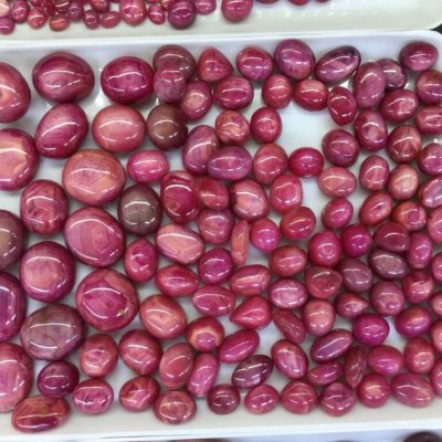 Rough Ruby stone specimen