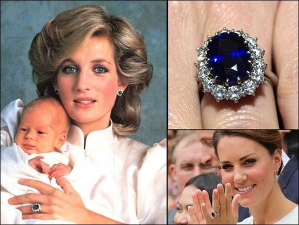 apphire was chosen as the main stone for the wedding ring for Princess Diana