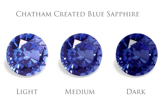Lightness of Blue Sapphire
