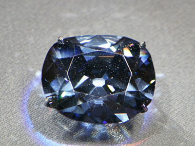A black sapphire stone