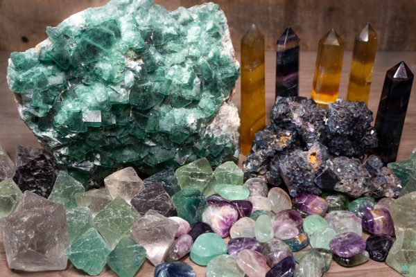 Fluorite is the "World's Most Colorful Crystal".