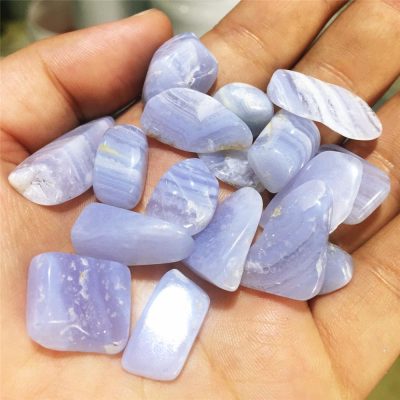Blue Chalcedony can help you heal old unresolved problems