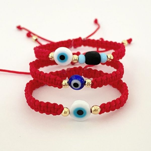 evil eye red strings