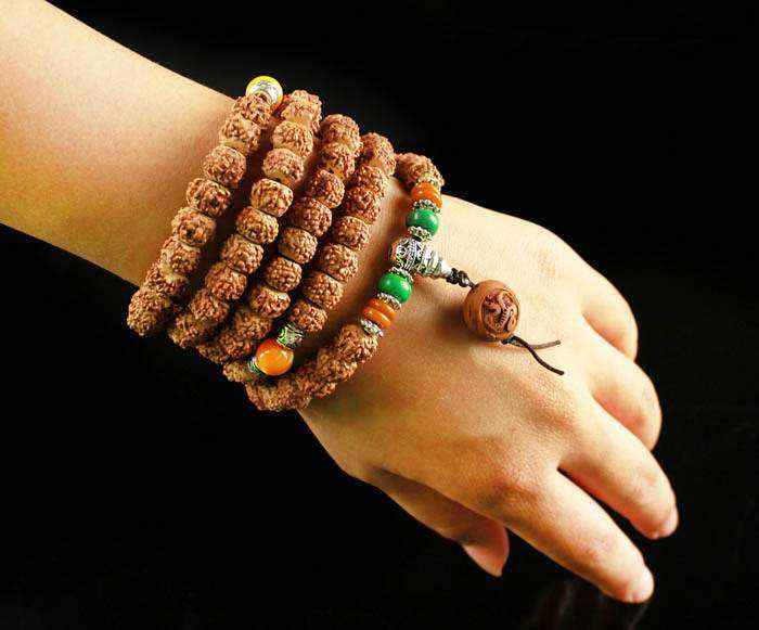 108 beads rudraksha bracelet