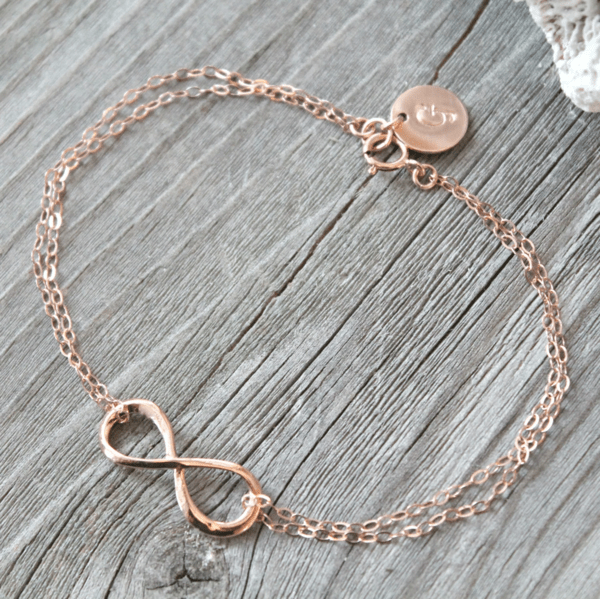 14k gold rosary bracelet