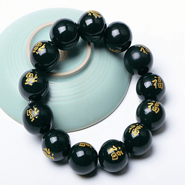 Blue Goldstone Bracelet 8mm single Bracelet - Remedywala