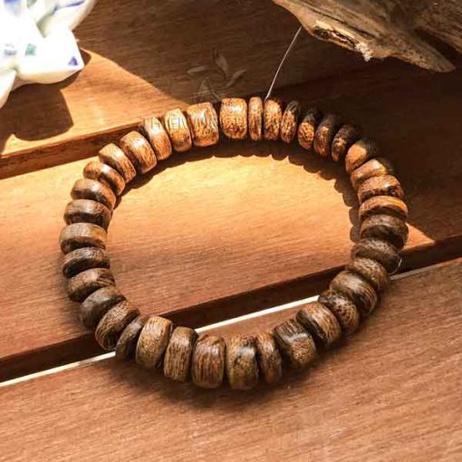 Copper Agarwood Beaded Bracelet - classic