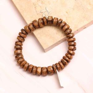 Copper Agarwood Beaded Bracelet - classic