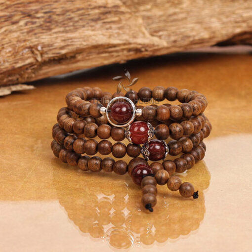 Ngan Tu Ngoc Bao Premium - 108 mala beads Indonesia VIP agarwood bracelet