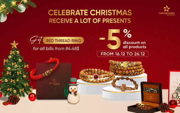 Celebrate Christmas - Receive a lot of presents