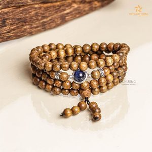108-bead starlight mala beads bracelet – Vietnamese agarwood