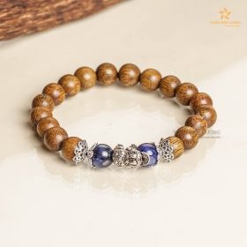 Jinchan – Money frog agarwood beaded bracelet