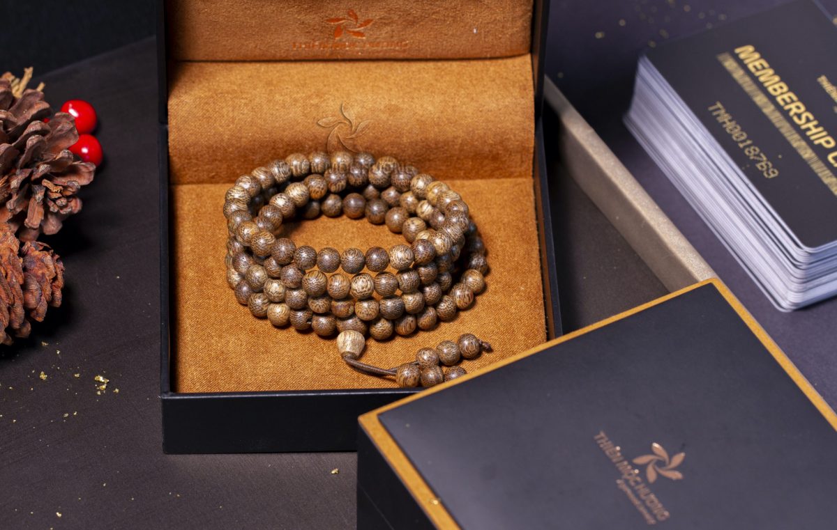 Thien Moc Huong agarwood bracelets are a testament to the brand's commitment to quality and authenticity