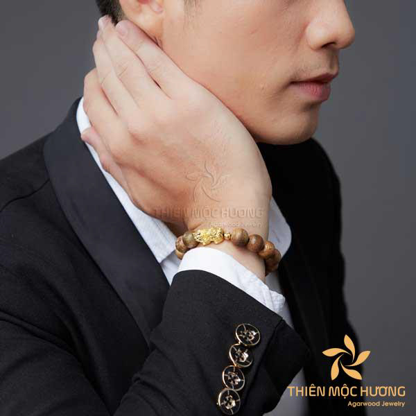 Men's Bracelet - Collection - Agarwood Bracelet for Men - Thien Moc Huong
