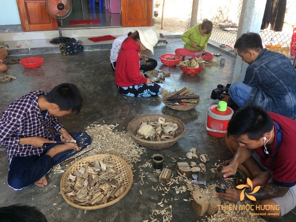 Traditional Agarwood Craft Village in Khanh Hoa