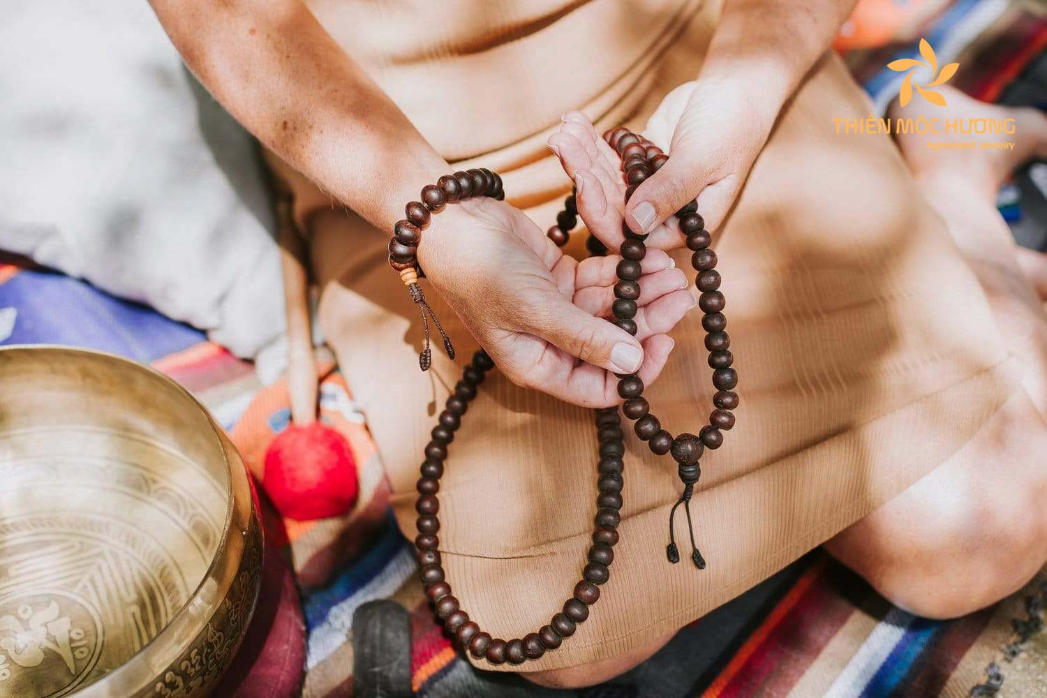 By engaging in meditation with your mala, you create a space to release negative emotions - how to use mala beads