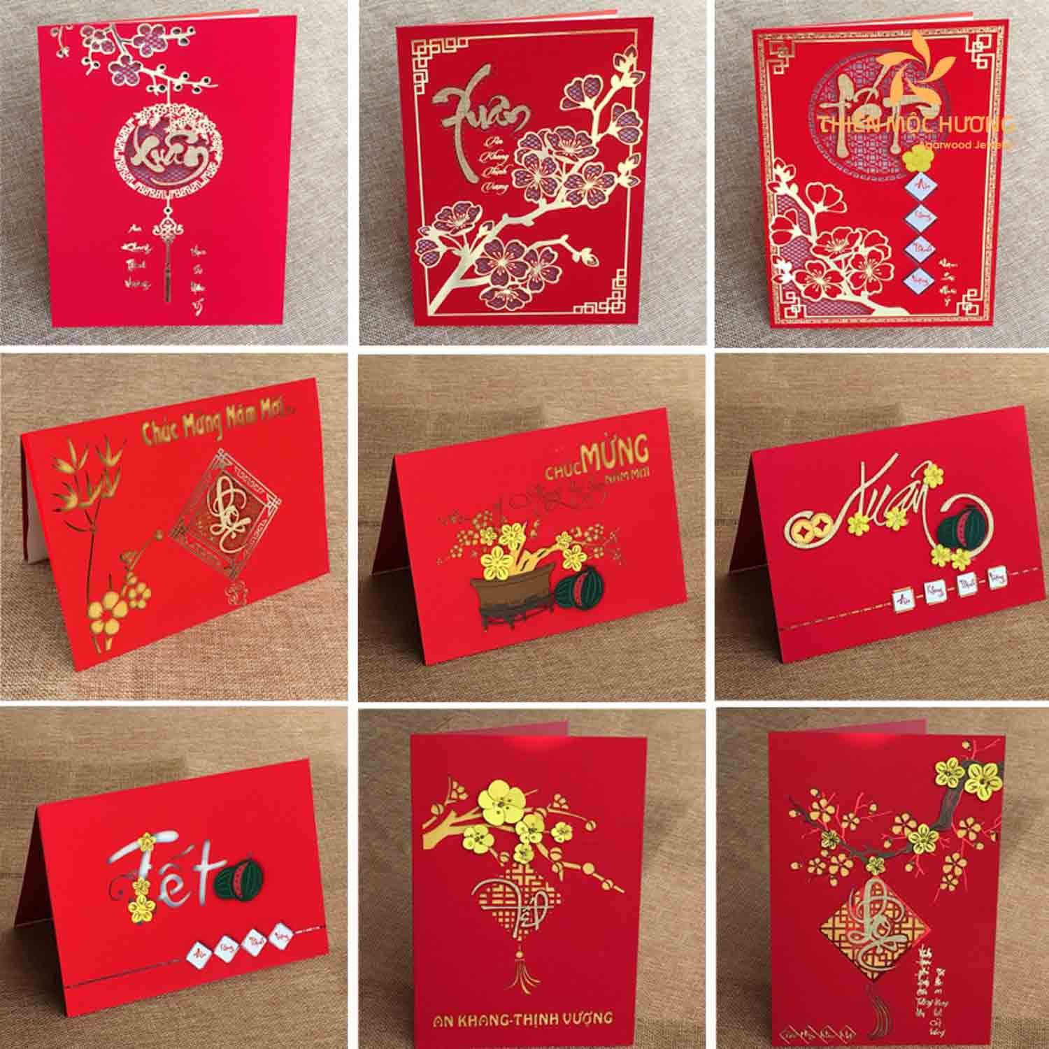 Creative Tet gift ideas - Tet greeting cards 
