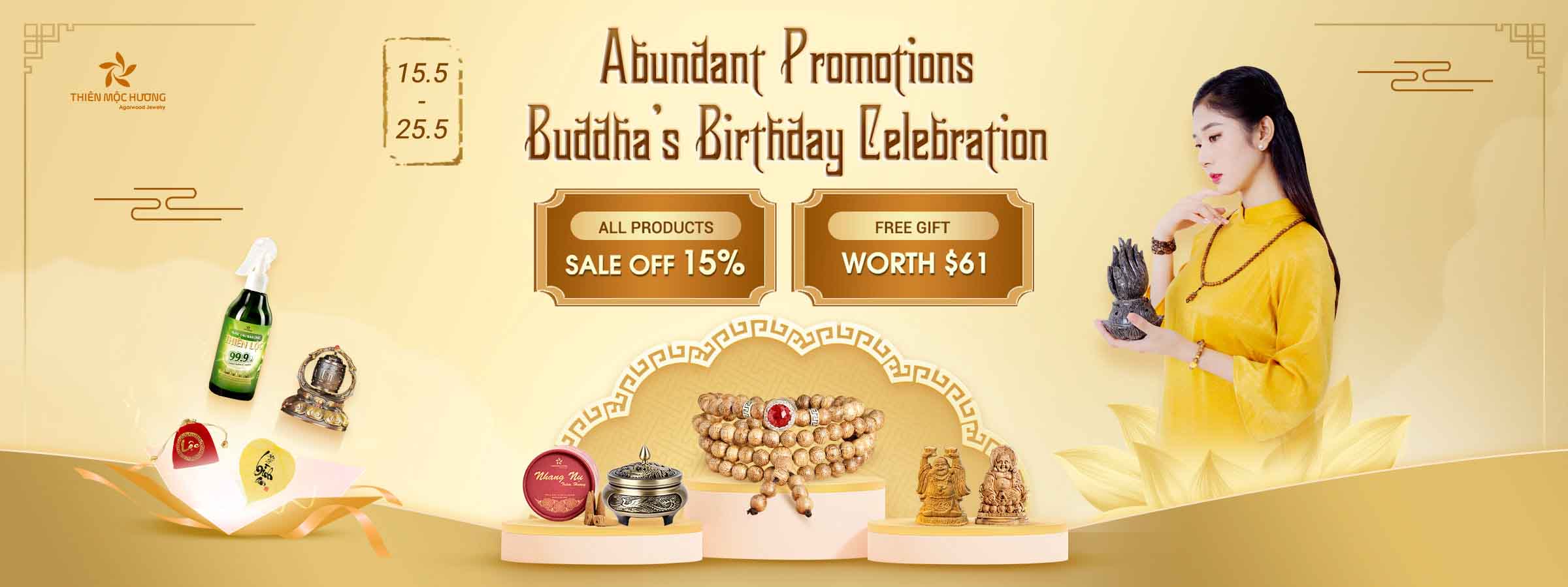 Abundant Promotions - Buddha day Lelebration